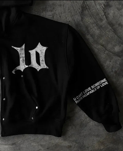 Broken Star “Narcissist” Cropped Hoodie