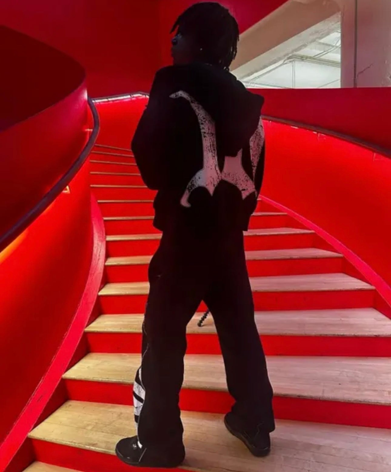 Broken Star “Narcissist” Cropped Hoodie