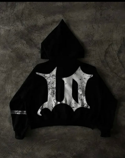 Broken Star “Narcissist” Cropped Hoodie