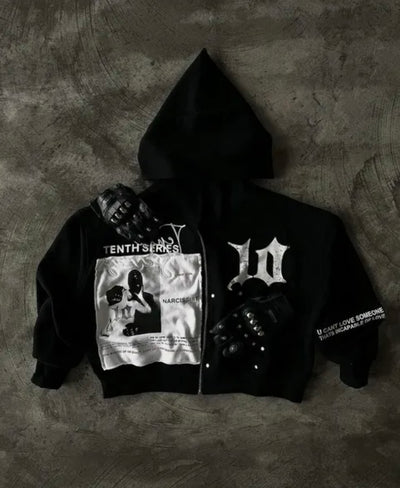 Broken Star “Narcissist” Cropped Hoodie