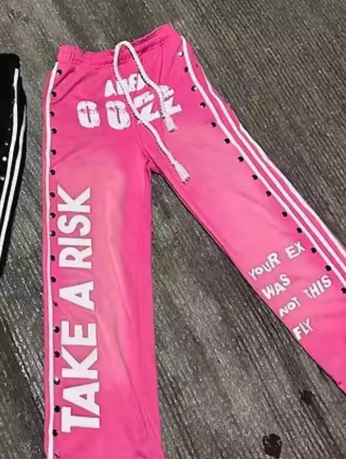 Broken Star “Young & Turnt” Track Pants – Coral Pink